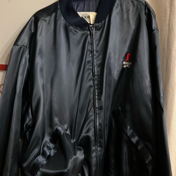 Budweiser Other - Satin blue, Michelob light, varsity, vintage jacket, old school